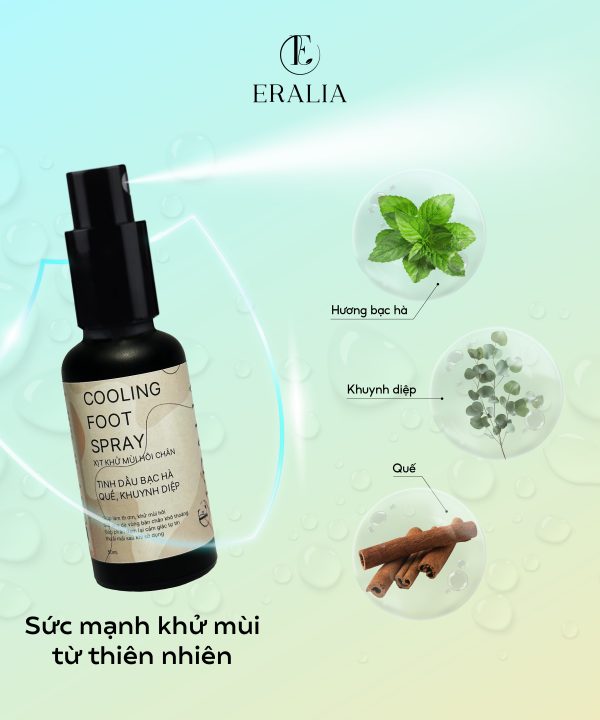 Xịt khử mùi hôi chân Eralia